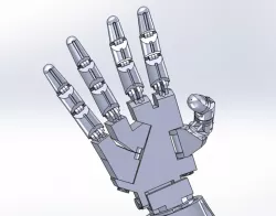 Gesture Control Robotic Hand