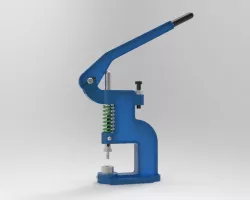Hand punching machine
