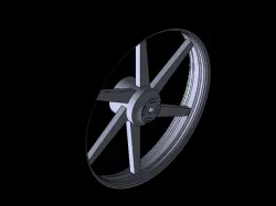 Honda CB Unicorn Rear Wheel