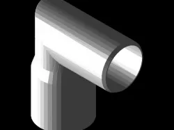 L joint for washing machine pipe