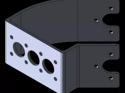 lx-16a-perpendicular-45degree-bracket