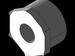 M12 NUTS EMC BRUSH