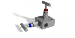 MANIFOLD VALVE M2L 2WAY 1/2'' NPT(F) AISI 316
