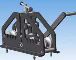 Manual pipe bender