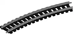 Minitrix gebogene Gleise R1 24° (14914)