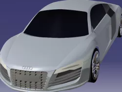 Modeling car R8
