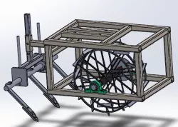 MONO WHEEL HAND TILLER