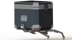 Motorcycle Aluminum Alloy Top Box Storage Tail Case