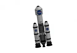 NASA ROCKET MODEL (GSLV MK3)