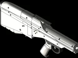 Nerf Bullpup Brushless Arduino Prototype