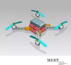 NX Unigraphics Electrical Drone Design