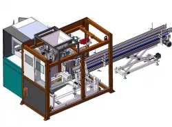 Otomatik torbalama ve paketleme makinesi ( Automatic bagging and packaging machine)