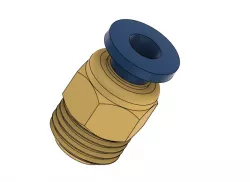 PC4-M10 pneumatic coupling