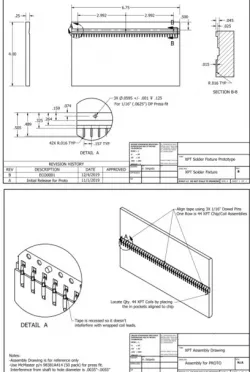 PCB Fixture DSGN