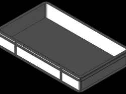 Plastic Food Bin