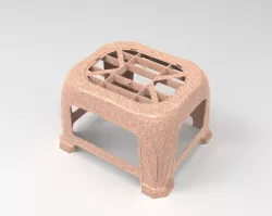 Plastic stool