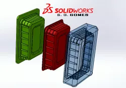 Plastic Tray EPS Mold - Sérgio CAD CAM