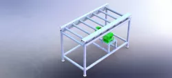 Power roller conveyor