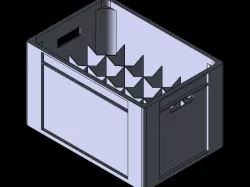 Rack for 600 mls bottles