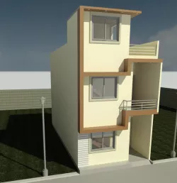 revit 3d model