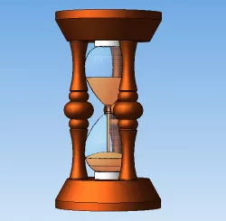 Sand clock ,Hourglass