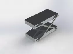 SCISSOR LTFT - Solidworks modelling