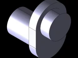 Single cylinder piston