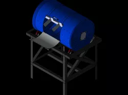 Single Drum Composter