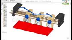 Slat Roof Rotation Mechanism Using Worm Gear and Screw