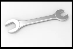 spanner design in solidworks