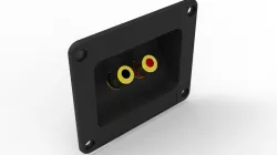 Speaker cabinet terminal