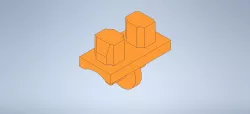 Studycadcam 3D CAD Exercise 12/ lego hips Autodesk Inventor Pro/ solidworks