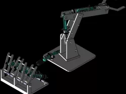 Syringe arm robot
