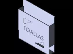 Toallero towal rail
