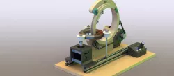 Toroid coil winding machine