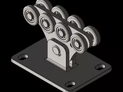 Trolley for sliding gate CA4 RPS