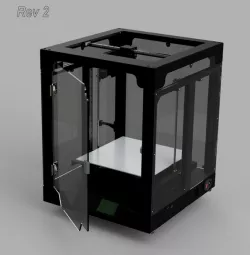 TwoTrees Sapphire Plus V1 - Rev2 with acrylic panels
