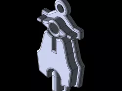Vespa Key Chain