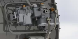 Viper 8 jet engine AFRC