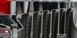 Viper 8 Jet engine compressor assembly