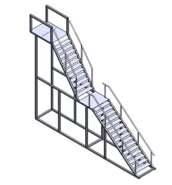 WELDMENTS I STRUCTURE OF STAIRS