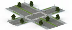 1:25 Simple Intersection Model