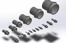 1" Hexagonal Hose End Nipple - 1" Altıköşe Hortum Uçlu Nipel