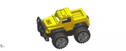 1002 HUMMER JEEP TROLLY