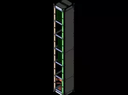 1x6U CubeSat Structure