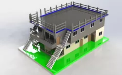 3d House plan