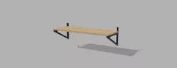 3D printed shelf
