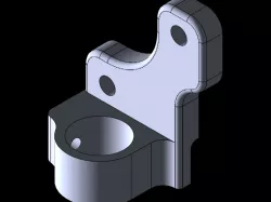3d Printer Bed Leveling inductive sensor holder