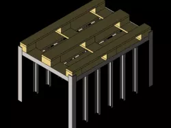 3D sheet metal Rack.