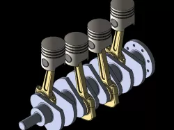 4 Cylinder Engine Assembly
